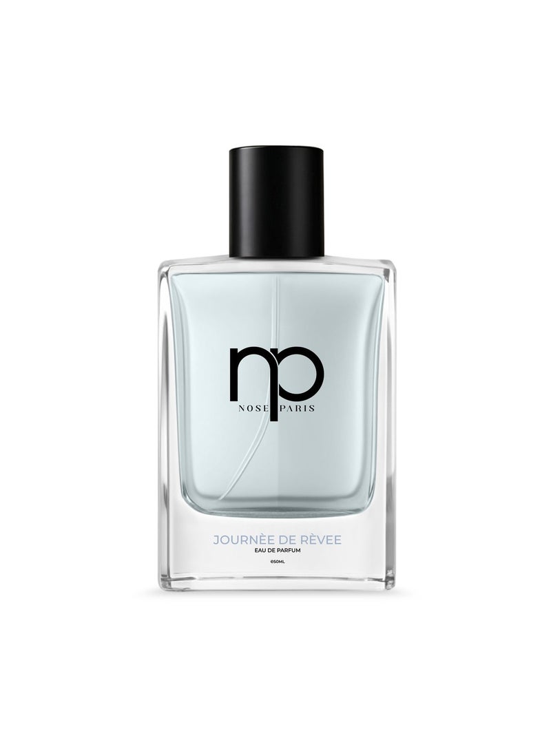 Nose Paris Journee De Reve (Dreamy Day) Unisex - Eau de Parfum, 50ml - Fresh Citrus & Woody Ambroxan Scent - Image 2